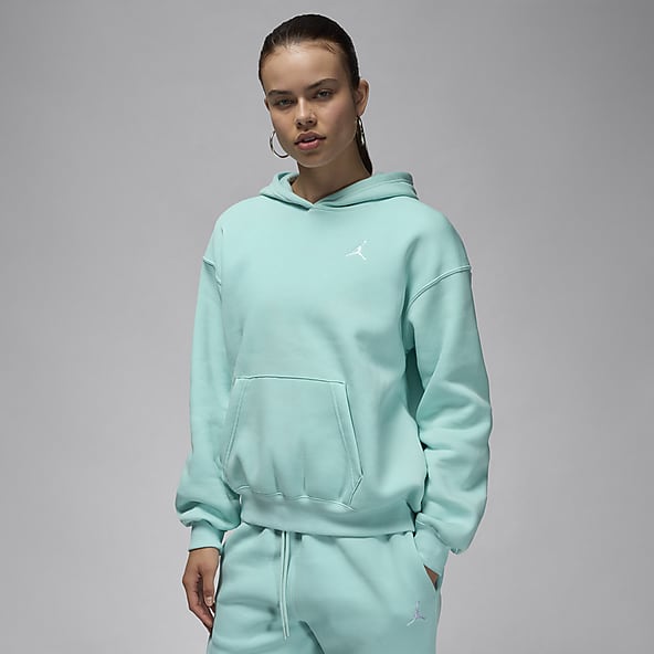 Women s Green Hooded Hoodies Sweatshirts. Nike CA